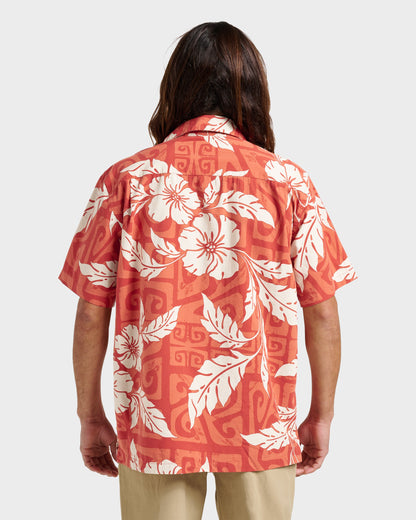 Waterman Beach Shack Shirt - Hot Sauce