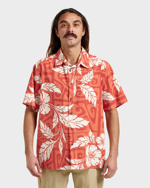 Waterman Beach Shack Shirt - Hot Sauce
