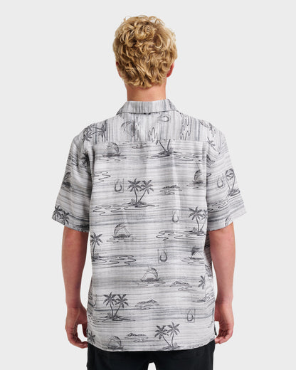 Waterman Island Daze Short Sleeve Shirt - Phantom