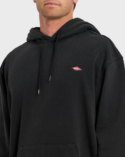 Saltwater Mineral Wash Pullover Hoodie - Anthracite