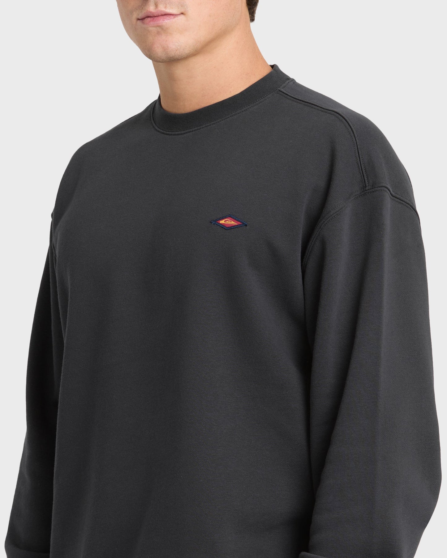 Saltwater Mineral Wash Crewneck Sweatshirt - Phantom