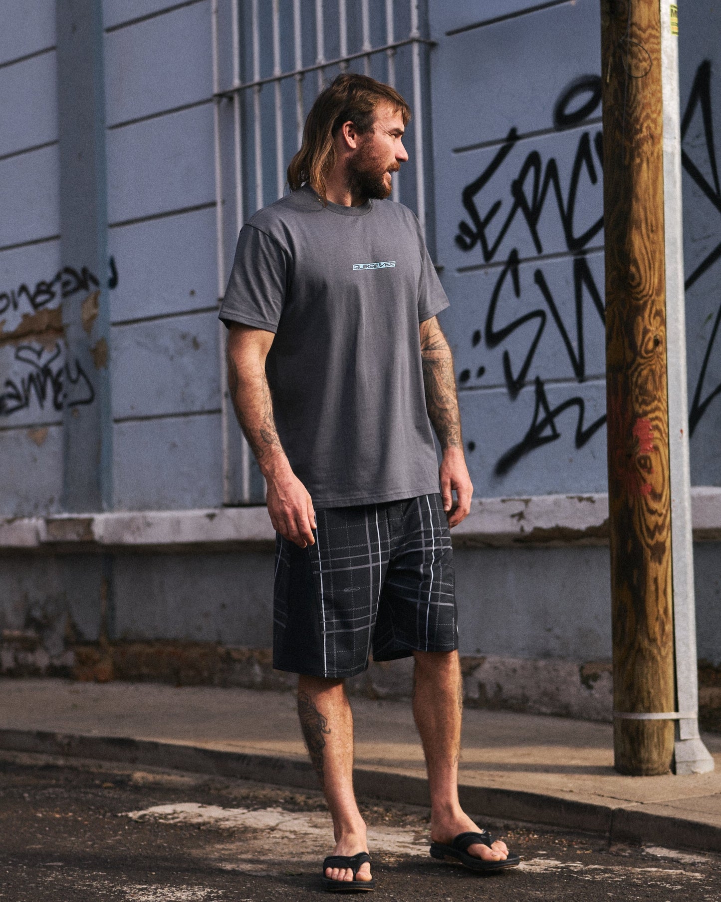 Omni Yin Short Sleeve T-Shirt - Iron Gate