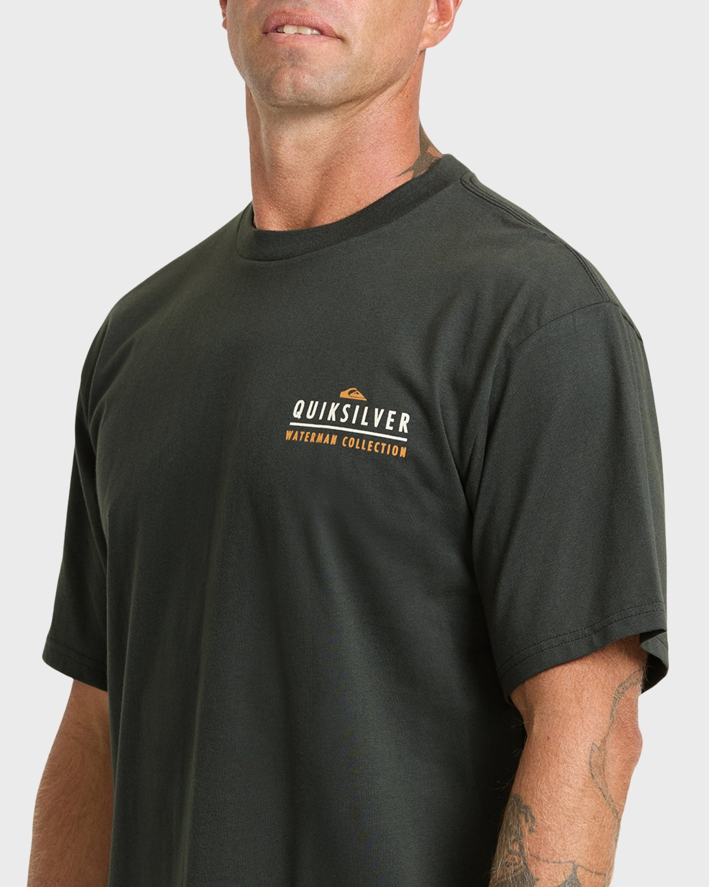 Waterman Off The Grid Sueded Short Sleeve T-Shirt - Phantom