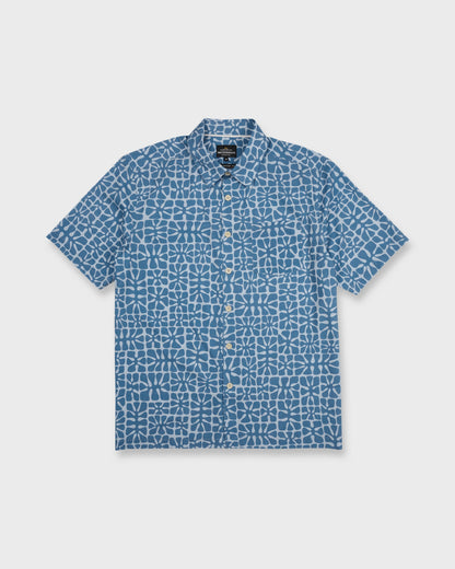 Waterman Coral Sea Performance Short Sleeve Shirt - Skyway