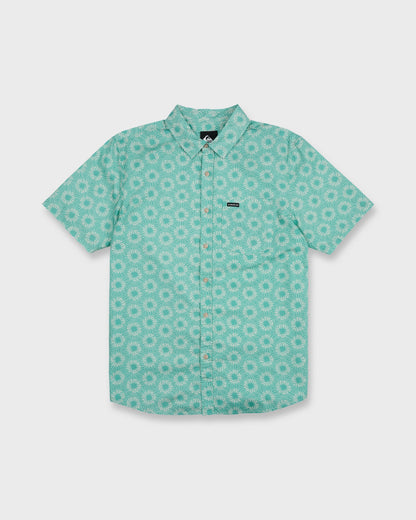 Ocean Mayhem Classic Short Sleeve Shirt - Aqua