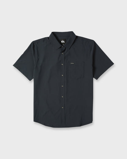 Ridgeport Tech Classic Short Sleeve Woven Shirt - Anthracite