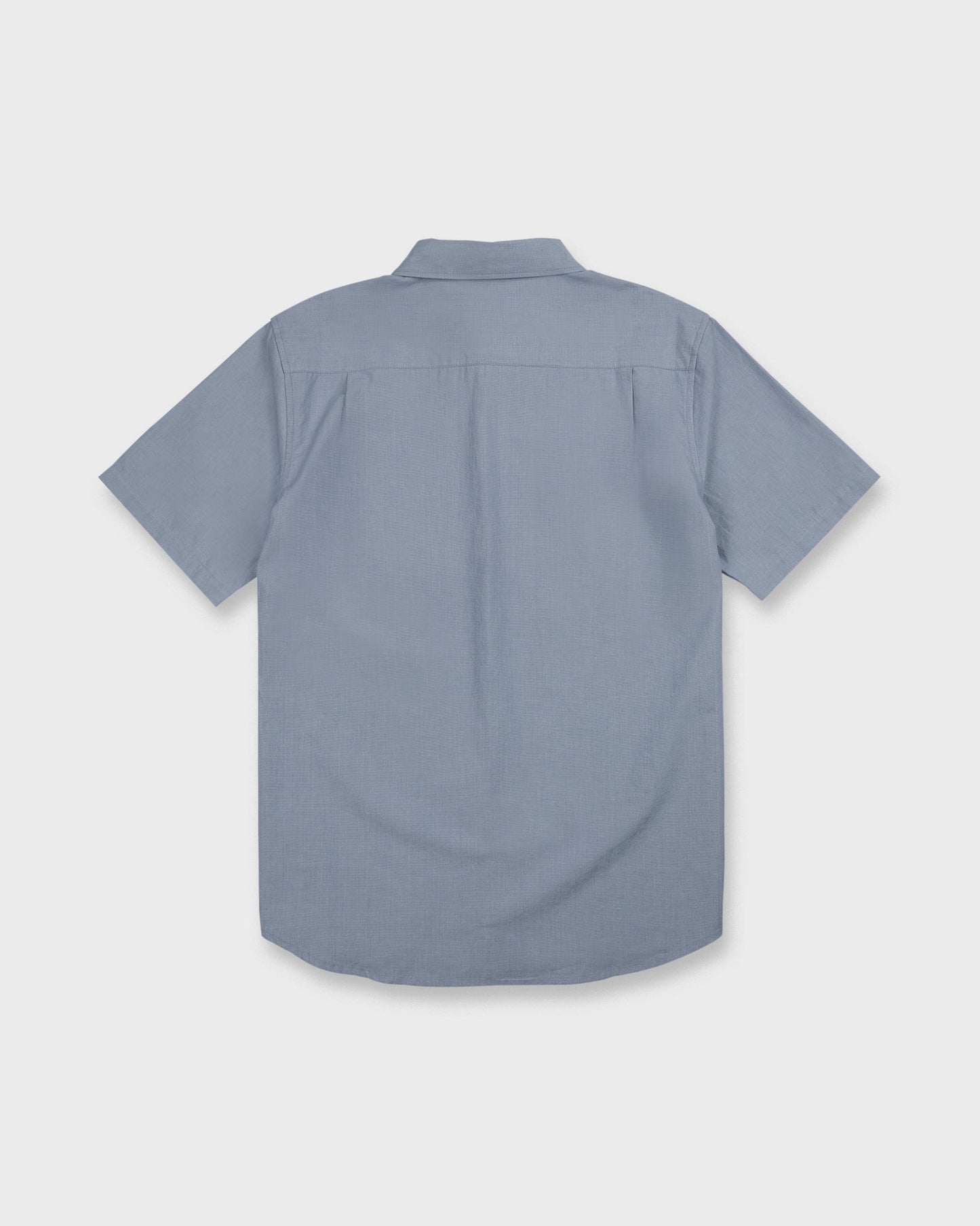 Shore Break Classic Short Sleeve Woven Button-Up Shirt - Infinity