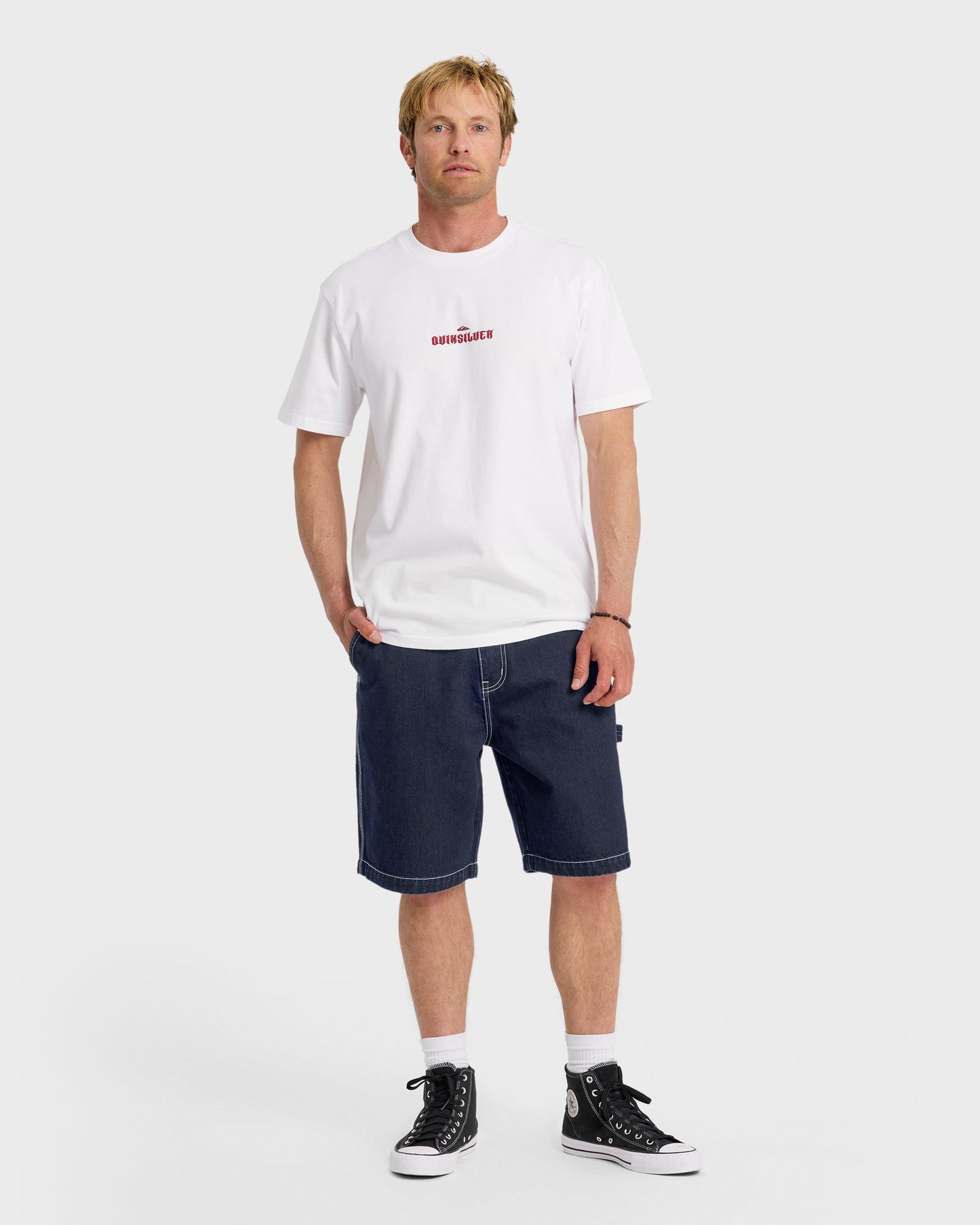 Carpenter Baggy 21" Denim Shorts - Indigo Rinse
