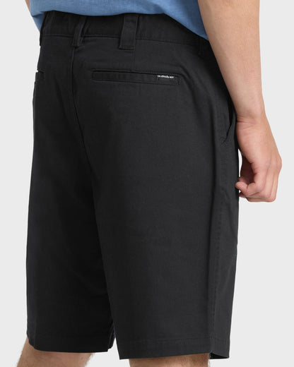 Union Stretch Amphibian 20" Chino Hybrid Shorts - Black