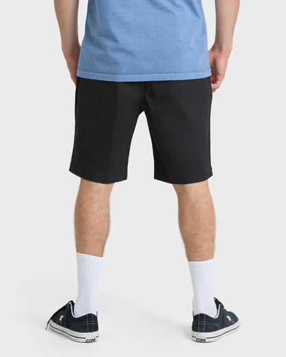 Union Stretch Amphibian 20" Chino Hybrid Shorts - Black