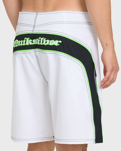 Mercury Gravity 21" Boardshorts - Snow White