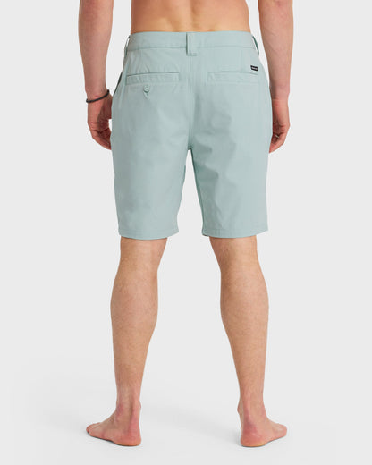 Union Heather Amphibian 20" Hybrid Shorts - Blue Haze
