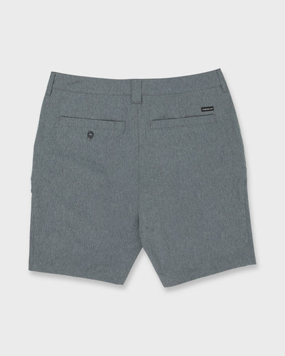 Union Heather Amphibian 20" Hybrid Shorts - Black