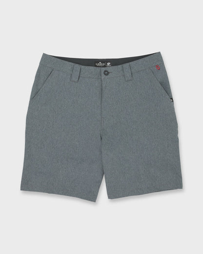 Union Heather Amphibian 20" Hybrid Shorts - Black