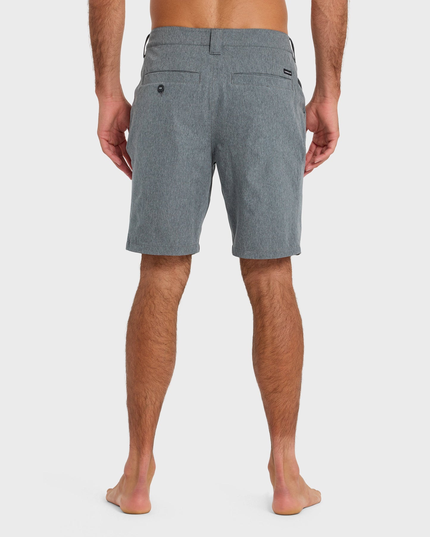 Union Heather Amphibian 20" Hybrid Shorts - Black