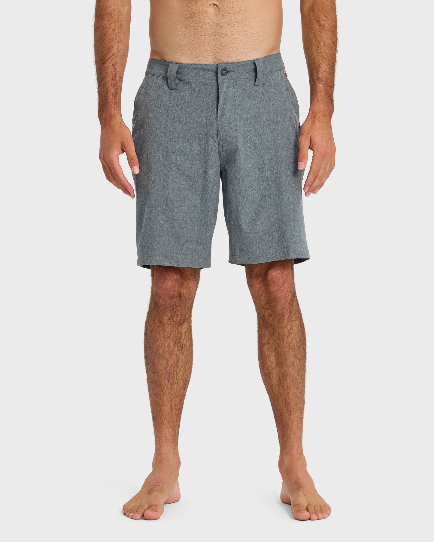 Union Heather Amphibian 20" Hybrid Shorts - Black