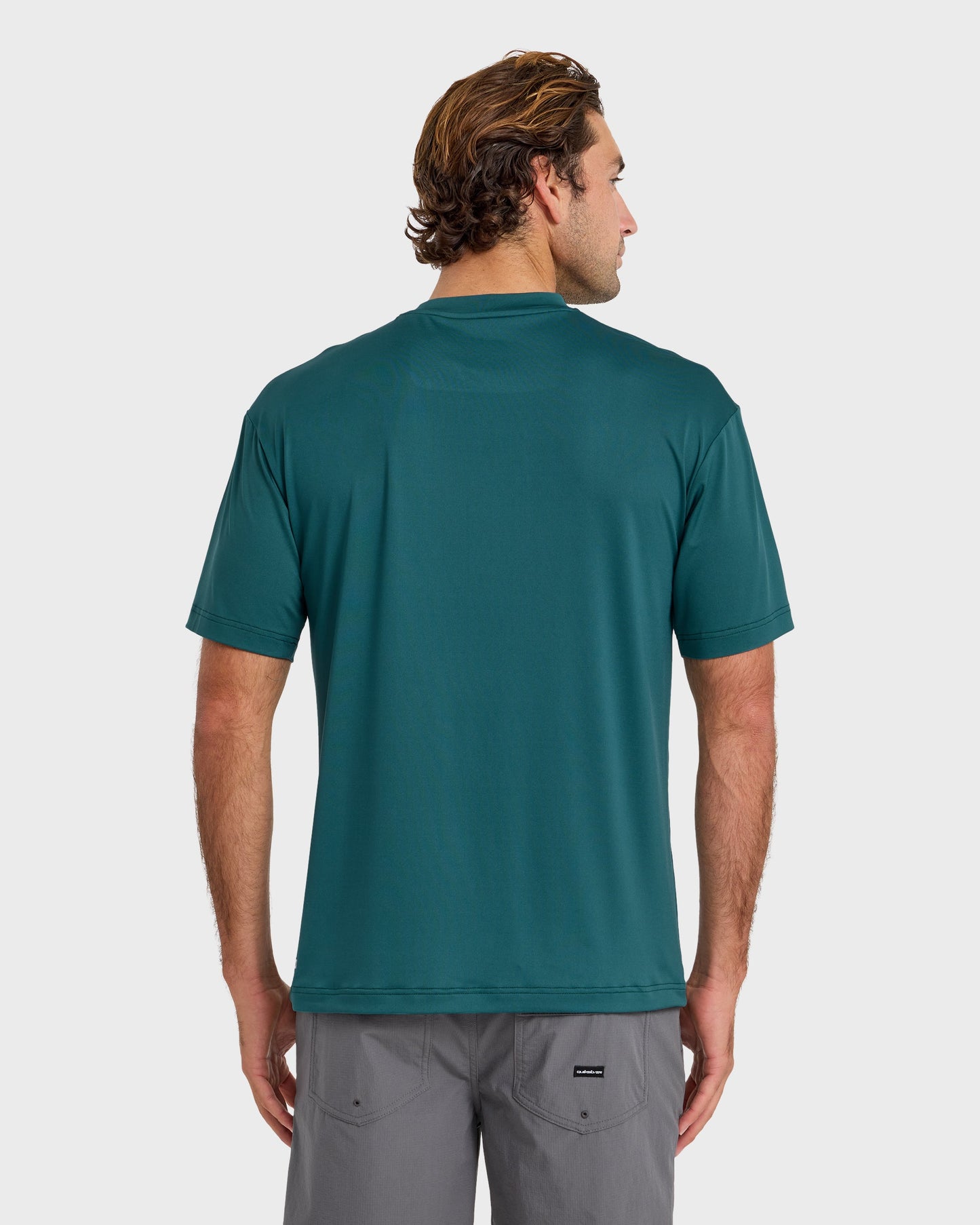 DNA Logo UPF 50 Short Sleeve Surf Shirt - Mediterranea