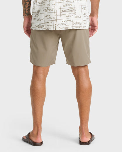 Waterman Strands 19" Amphibian Hybrid Shorts - Coriander