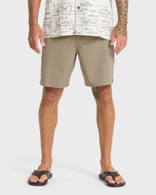 Waterman Strands 19" Amphibian Hybrid Shorts - Coriander