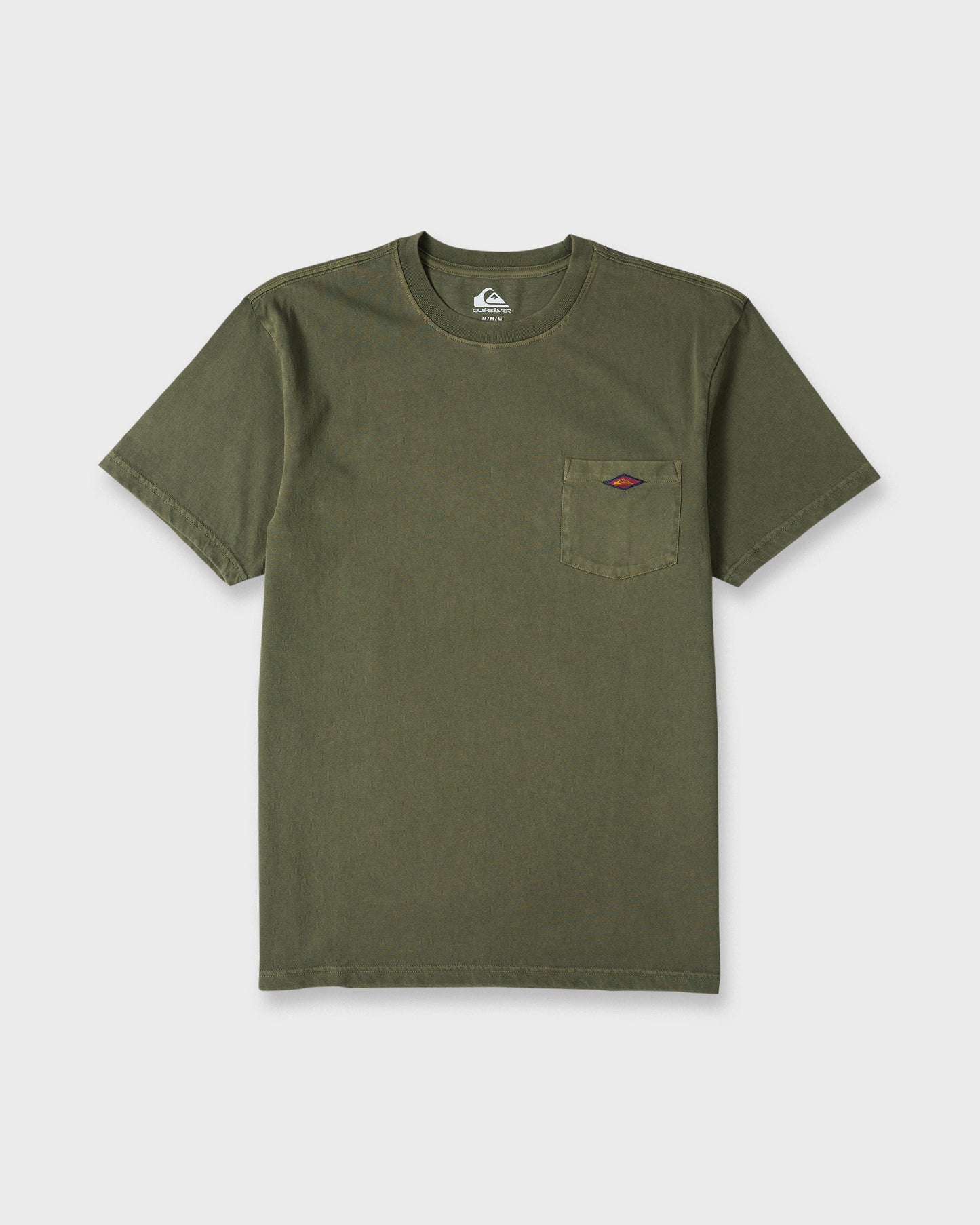 Saltwater Pigment-Dyed Short Sleeve Pocket Tee - Grape Leaf