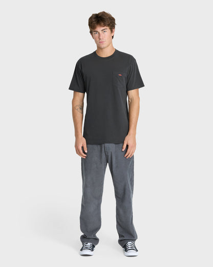 Saltwater Pigment-Dyed Short Sleeve Pocket Tee - Phantom