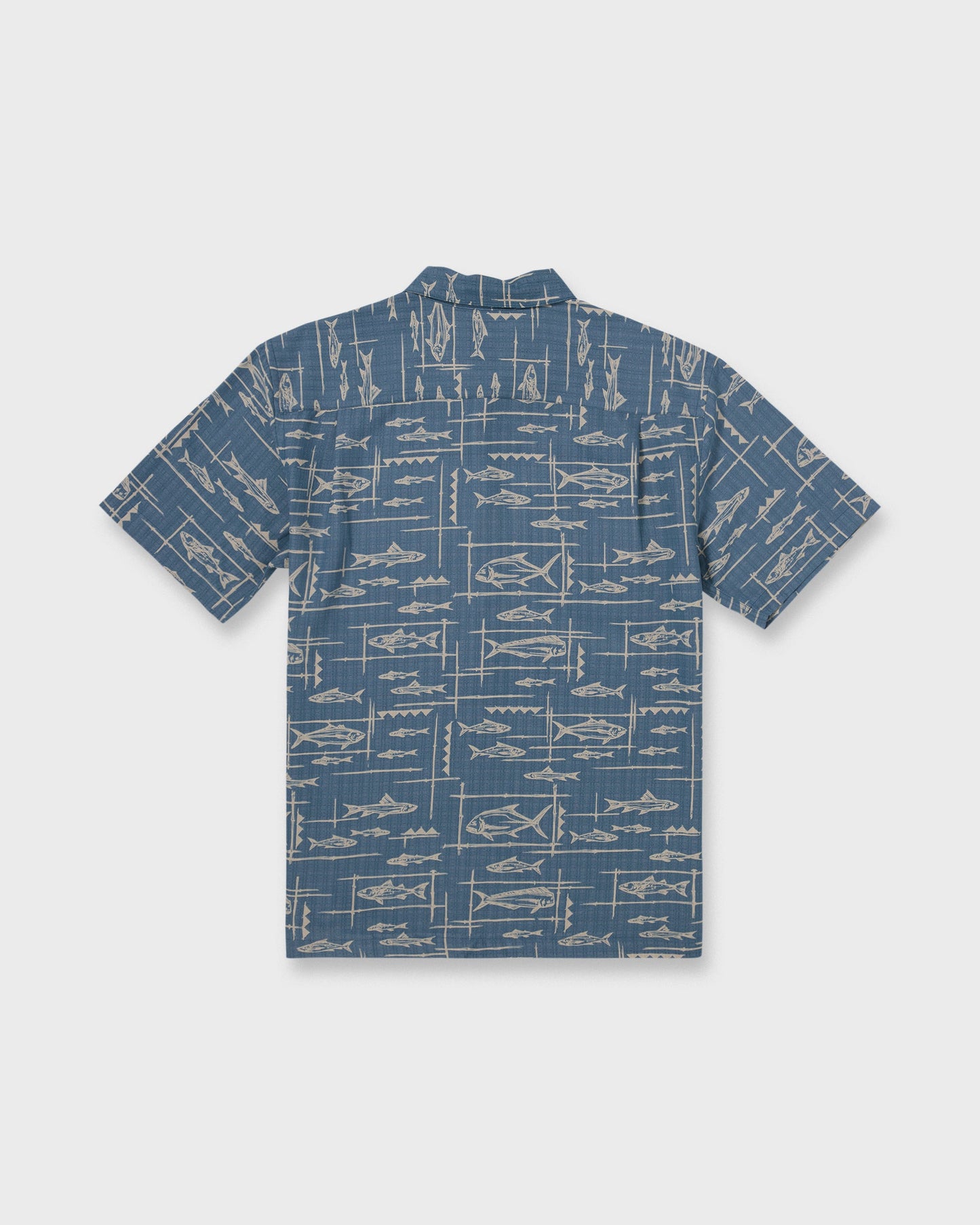 Waterman Topanga Short Sleeve Shirt - Dark Denim