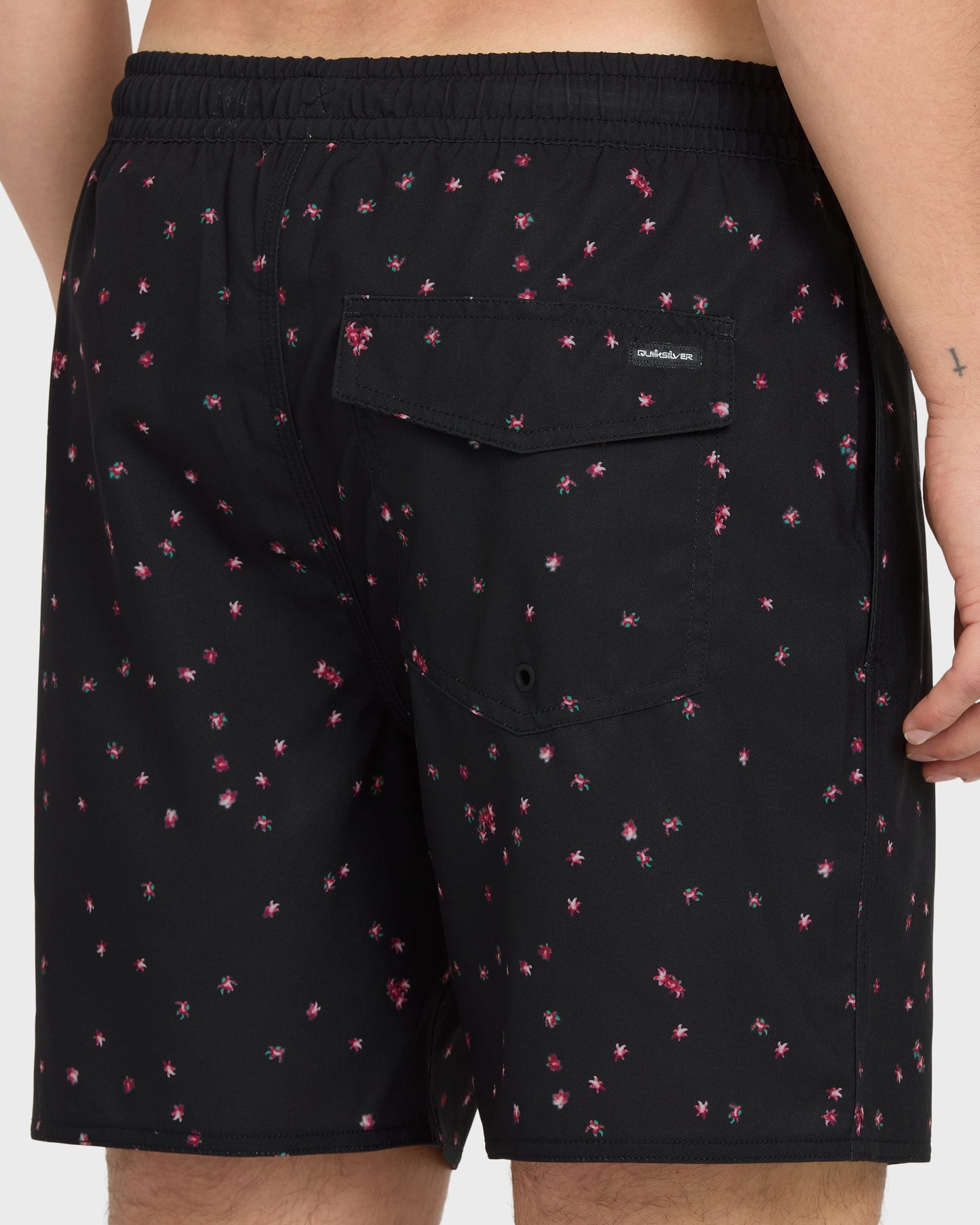 Mix Volley 17" Swim Trunks - Black