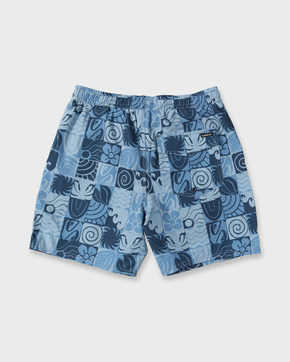 Mix Volley 17" Swim Trunks - Navy