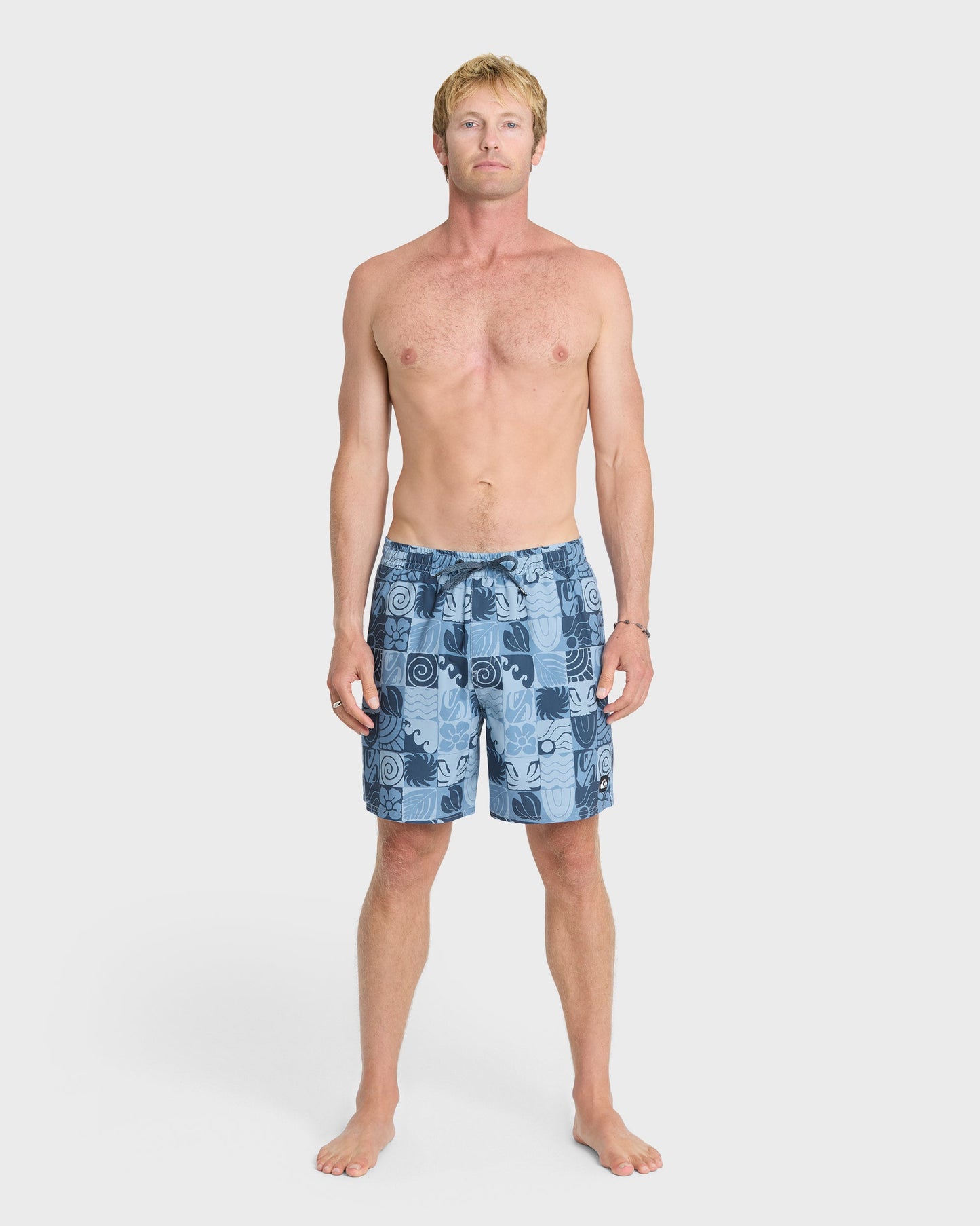 Mix Volley 17" Swim Trunks - Navy