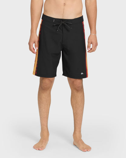 Hawaii Trades 20" Boardshorts - Black