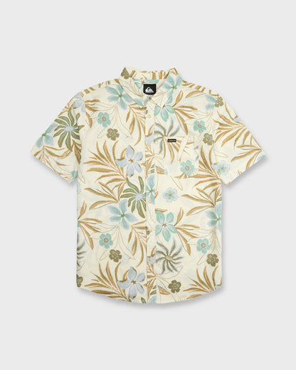 Pearlridge Classic Short Sleeve Woven Shirt - Bone White