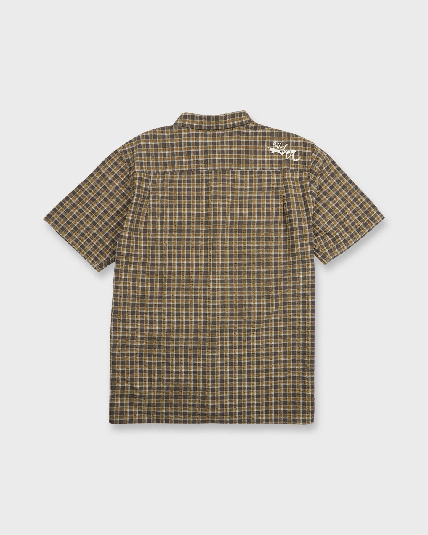 Young Guns Button-Up Short Sleeve Shirt - Major Brown