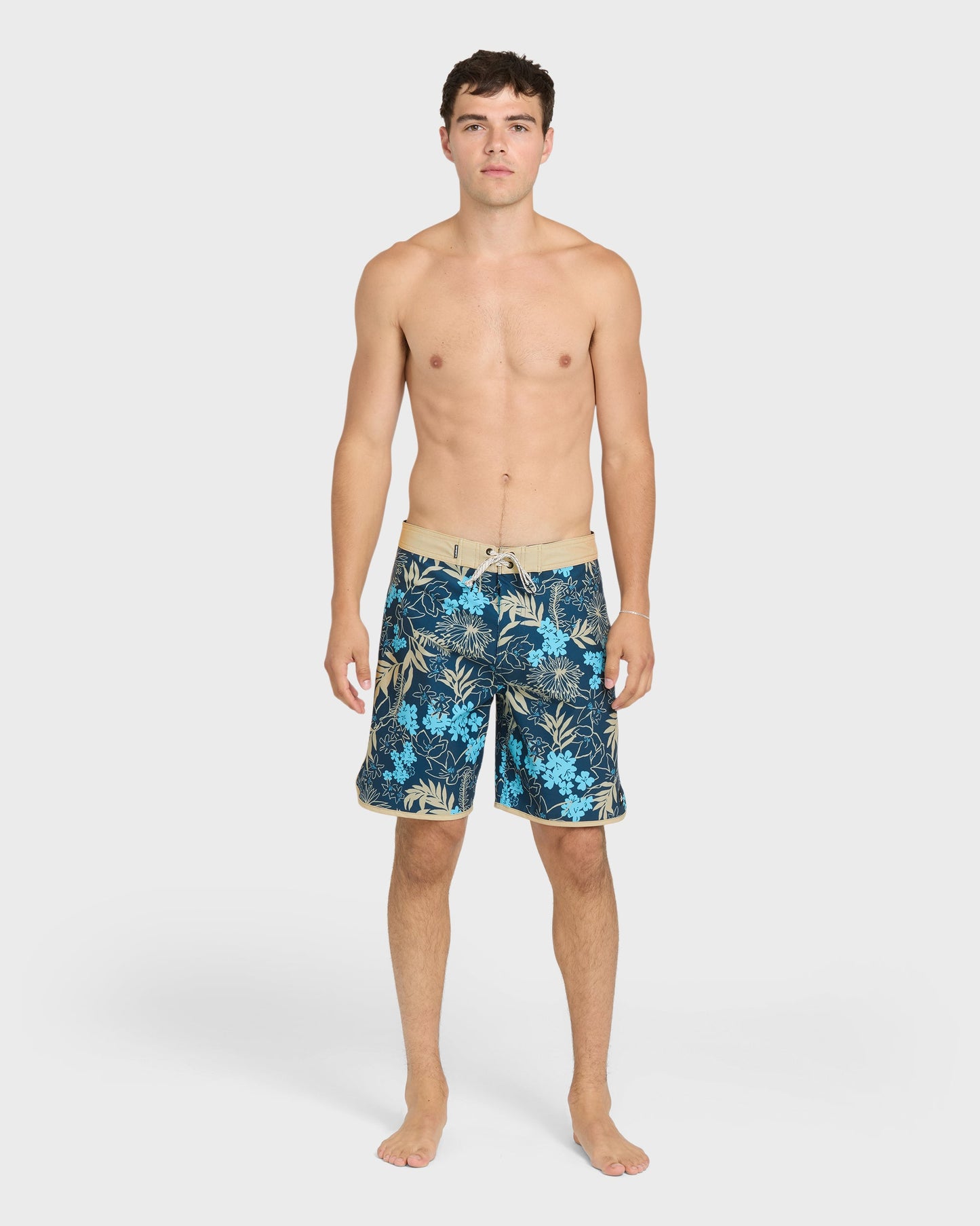 Jetty Bloom 19" Boardshorts - Dark Denim