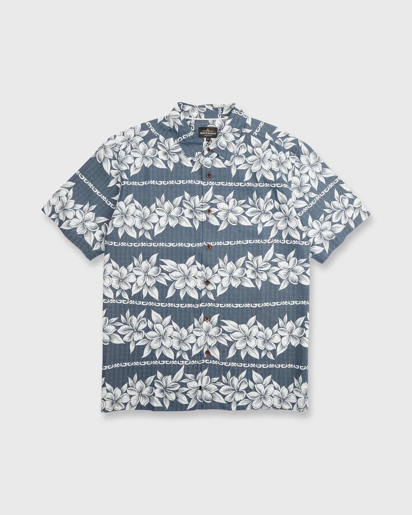 Waterman Horizons Short Sleeve Woven Shirt - Dark Denim