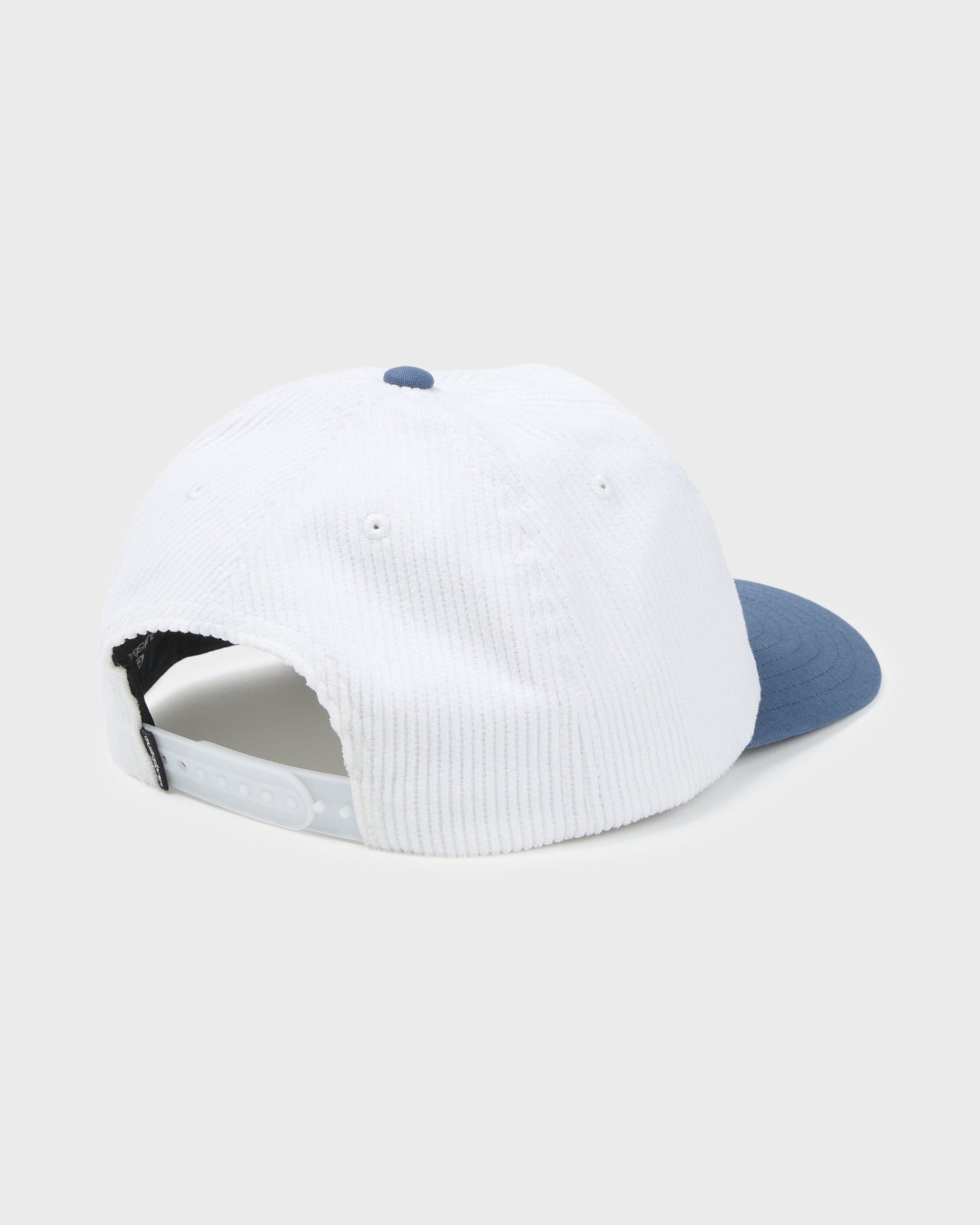 Far Out 5-Panel Snapback Hat - White