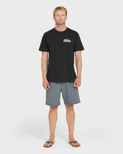 Linked Up Classic Short Sleeve Cotton T-Shirt - Black