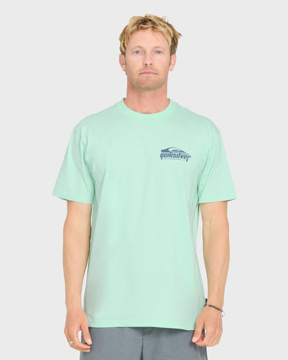 Linked Up Classic Short Sleeve Cotton T-Shirt - Brook Green
