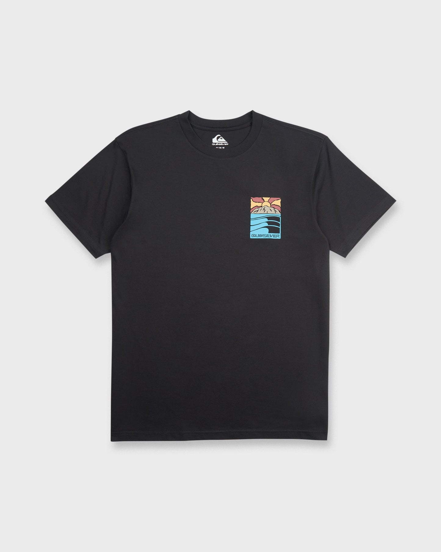 Going Right Classic Short Sleeve Cotton T-Shirt - Black