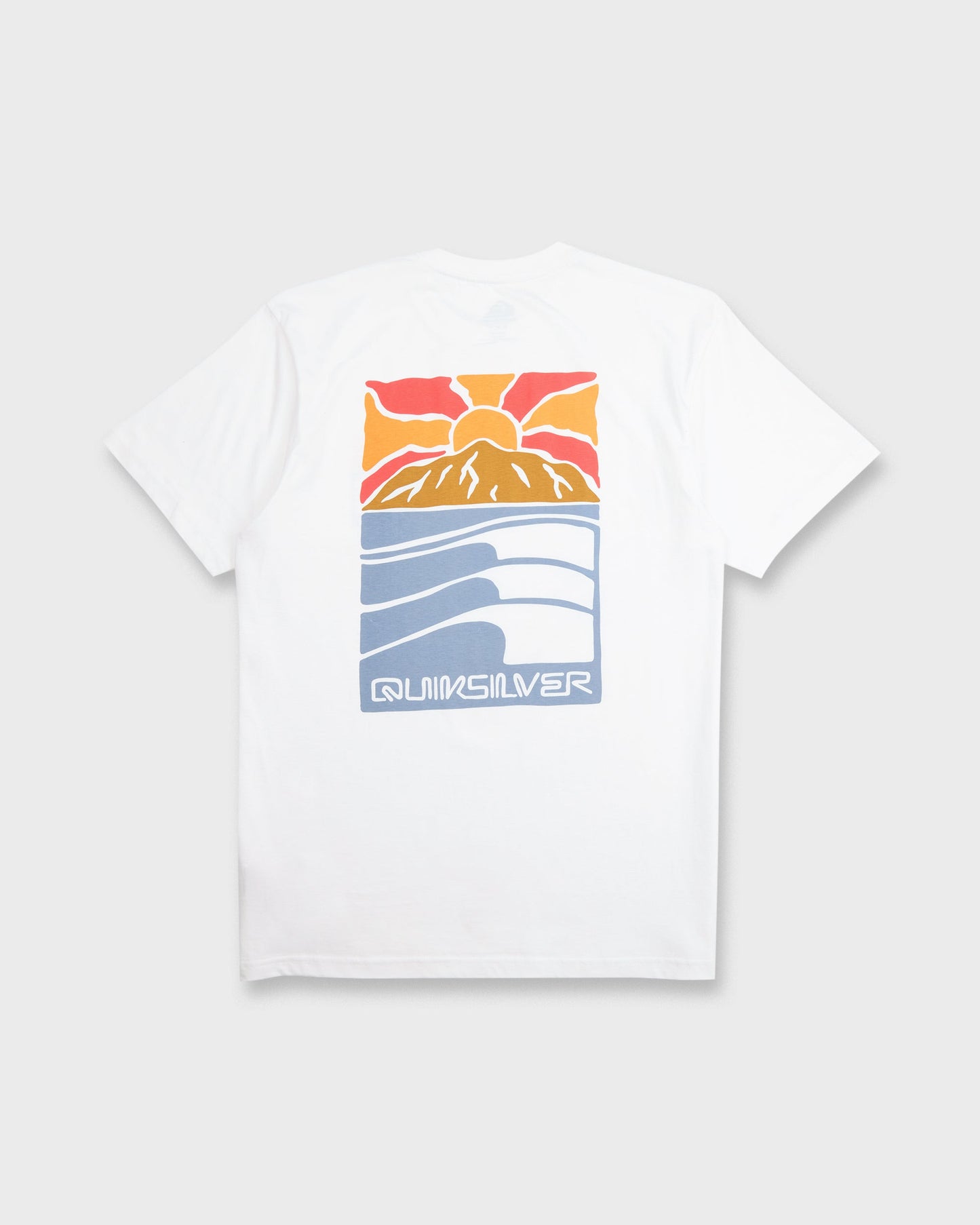 Going Right Classic Short Sleeve Cotton T-Shirt - White