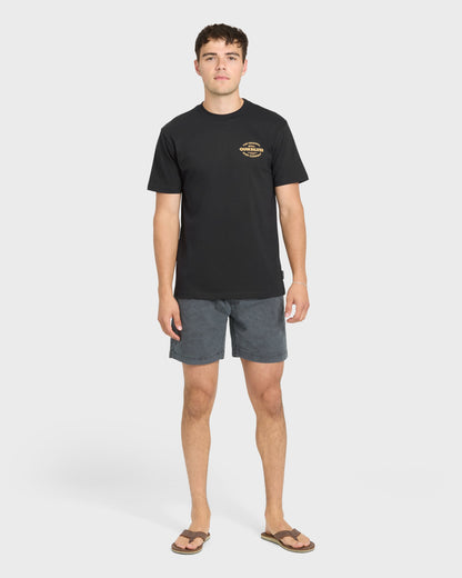 The Shed Short Sleeve Cotton T-Shirt - Black