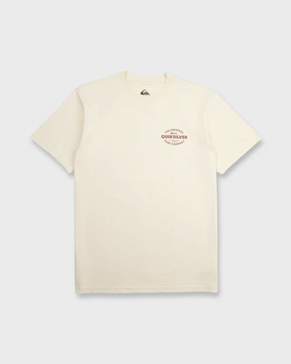 The Shed Short Sleeve Cotton T-Shirt - Bone White