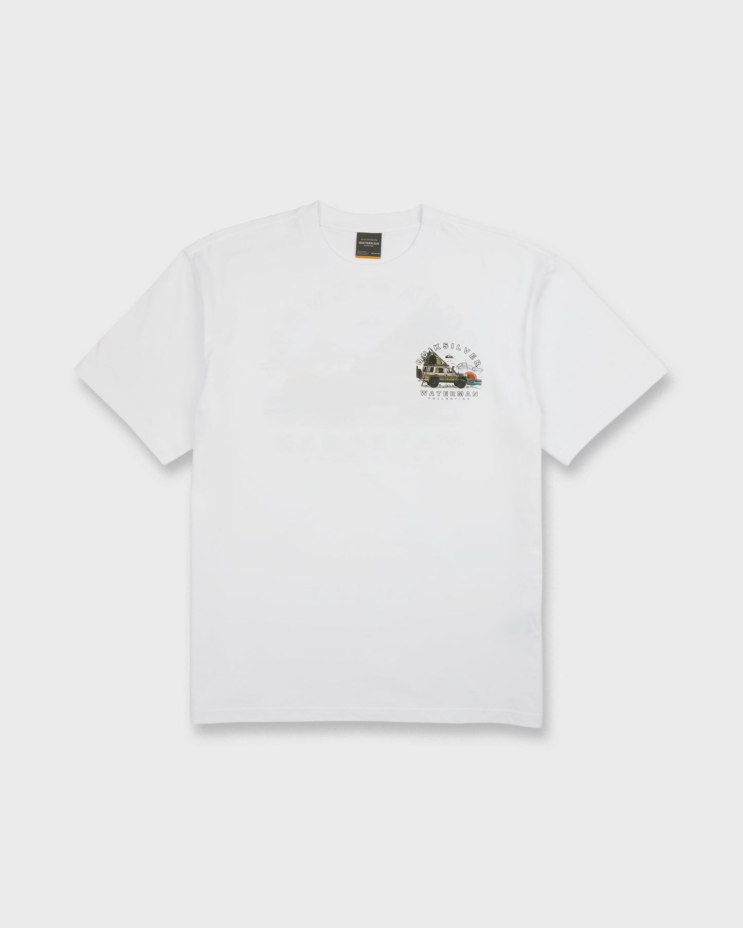 Waterman Traveler Classic Short Sleeve Cotton T-Shirt - White