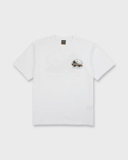 Waterman Traveler Classic Short Sleeve Cotton T-Shirt - White