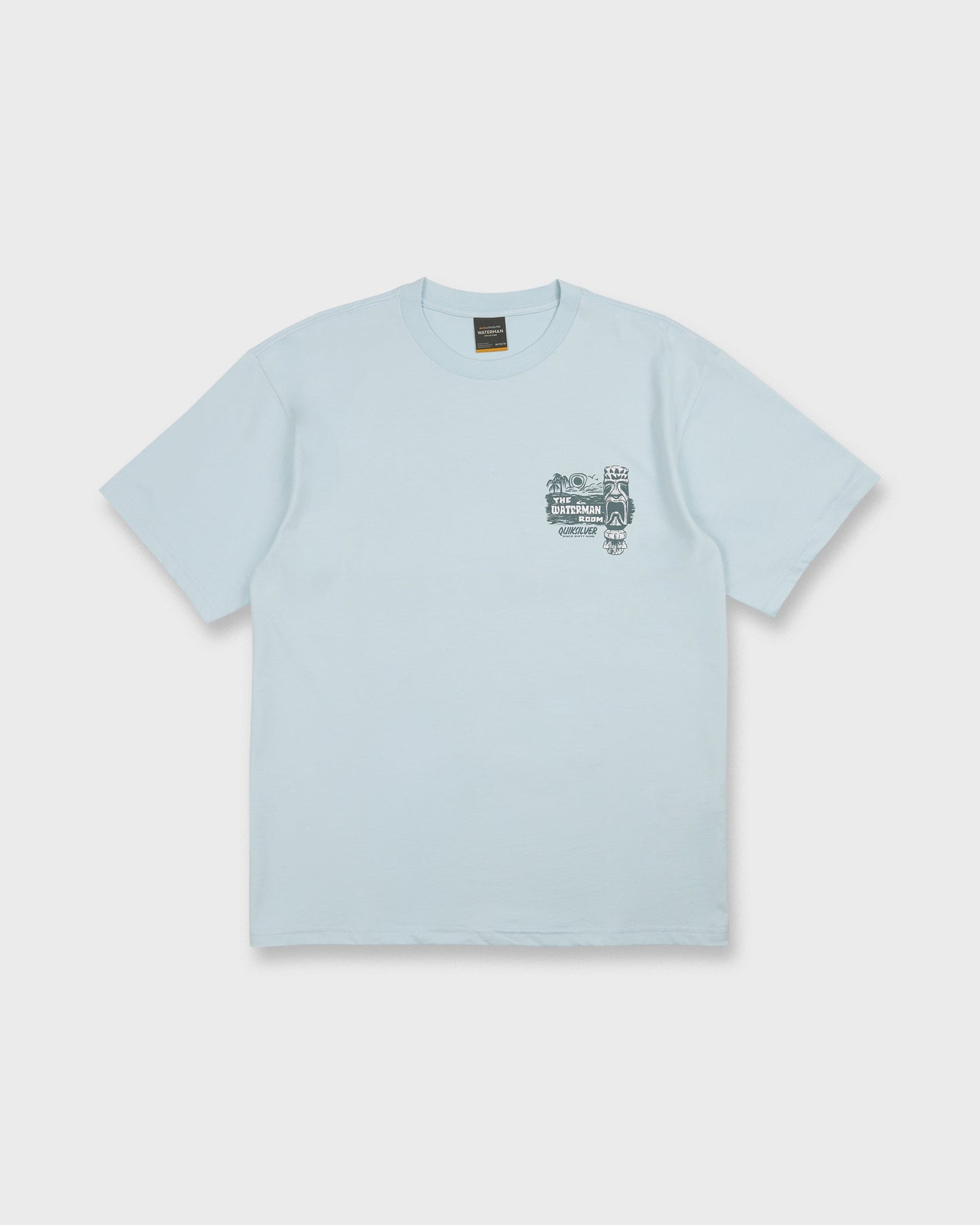 Waterman Room Classic Short Sleeve Cotton T-Shirt - Skyway