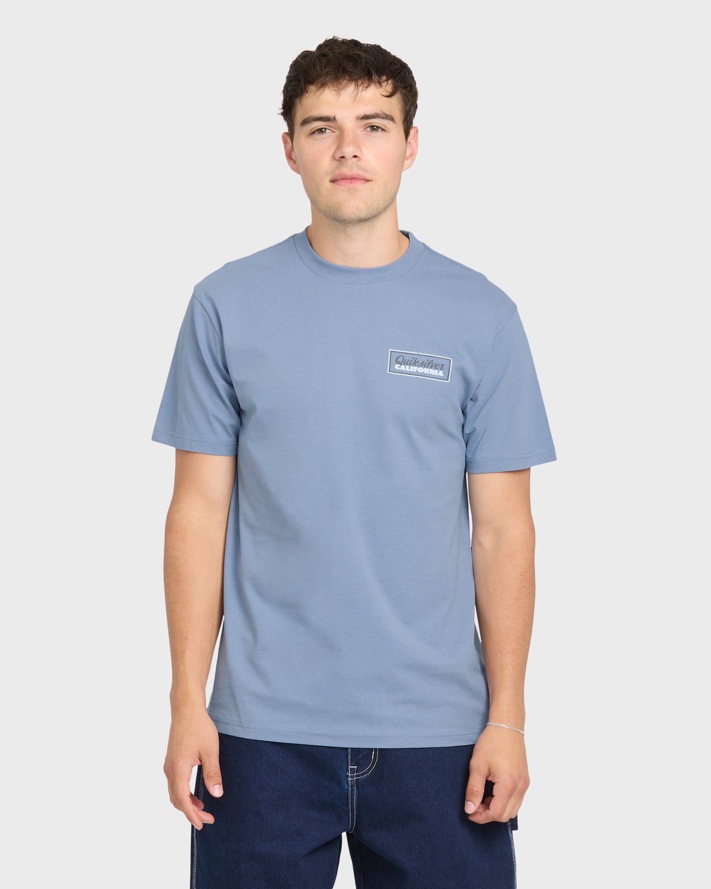 California Quiver Short Sleeve Cotton T-Shirt - Infinity
