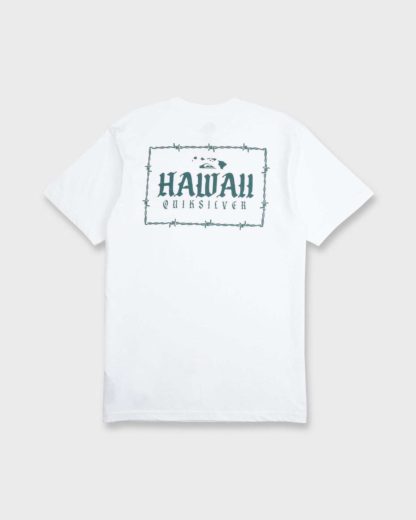 Hawaii Lock Short Sleeve Knit T-Shirt - White