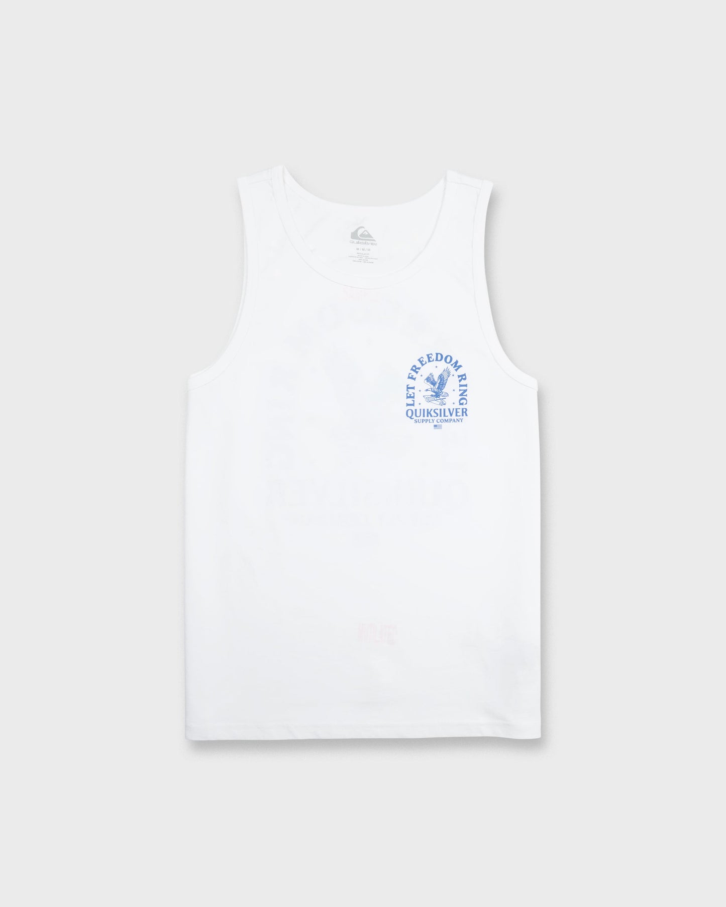 Freedom Ring Tank Top - White