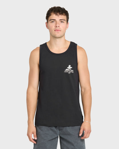 Unkle Dink Repair Tank Top - Black