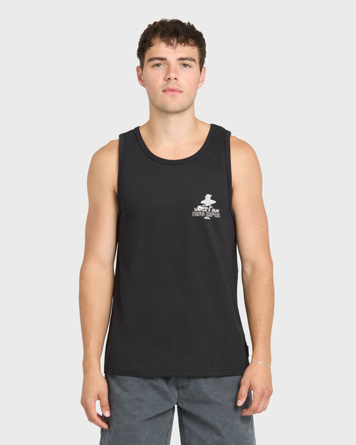 Unkle Dink Repair Tank Top - Black