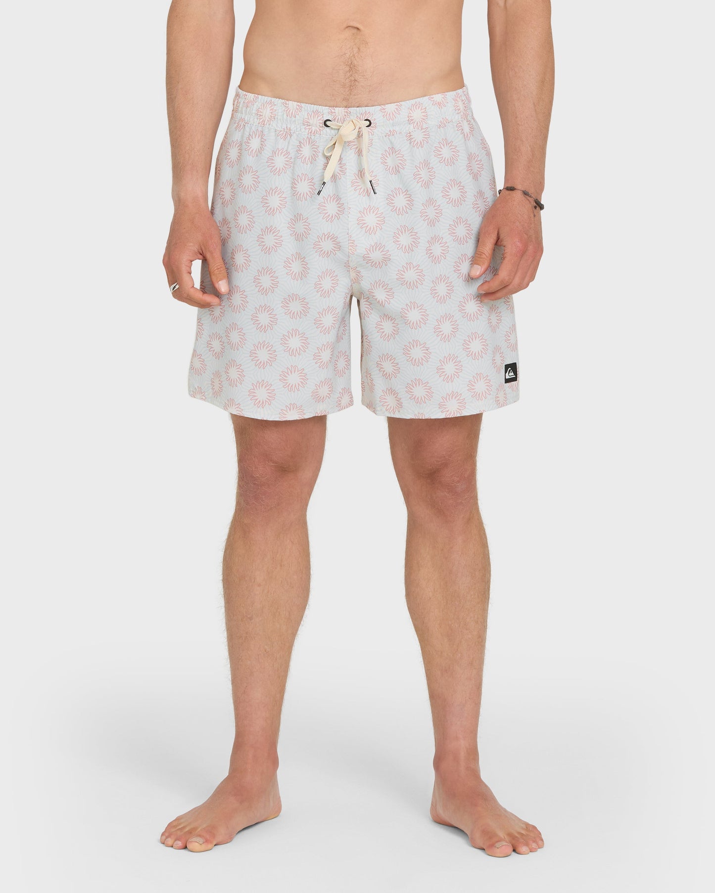 Ocean Mayhem 17" Swim Trunks - Bone White